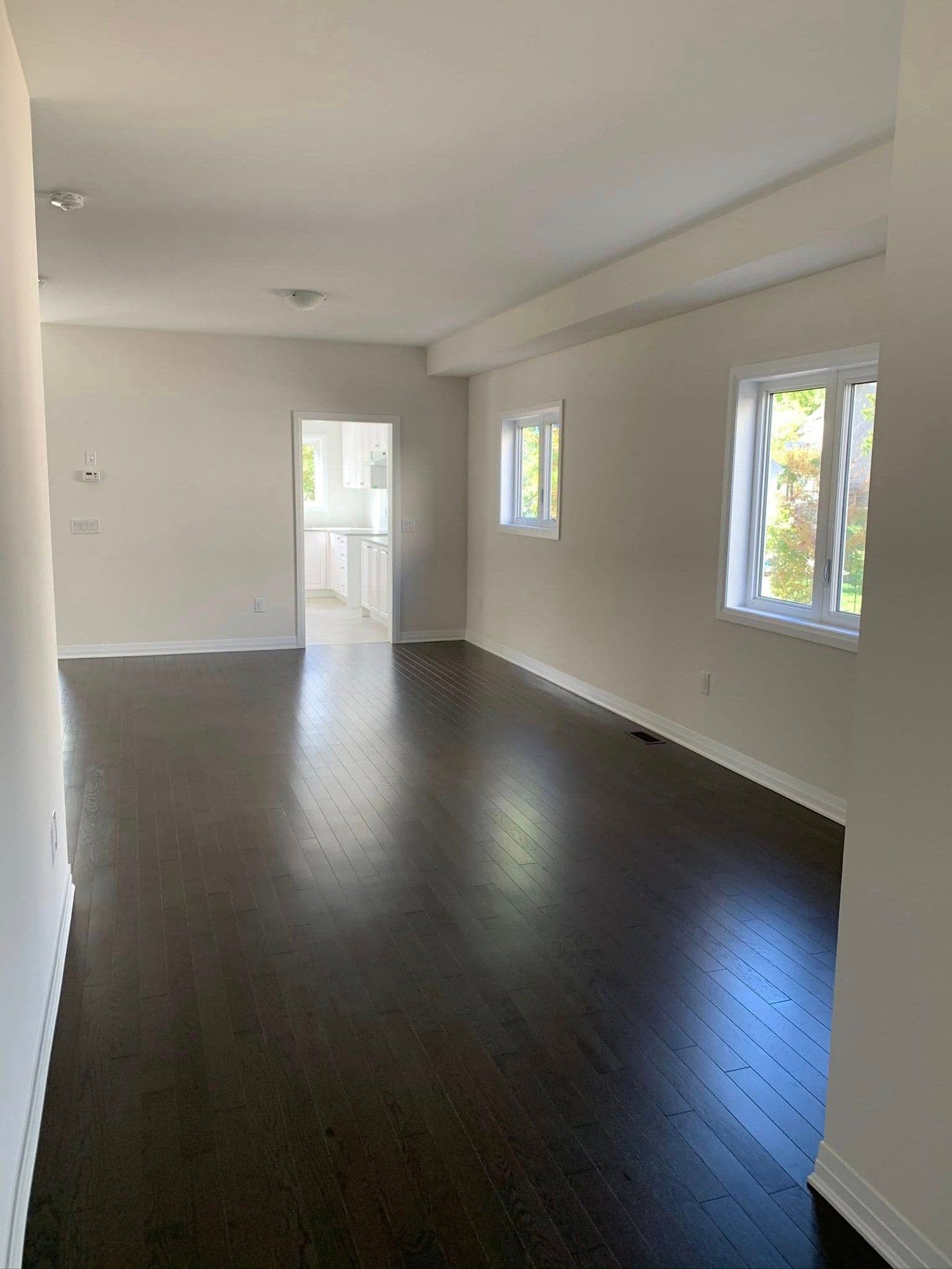 Bright, freshly finished open-concept interior by Elevation